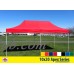 10x20 Apex Series 3 Commercial Pop Up Canopy with Royal Blue 600D top and Aluminum Frame   